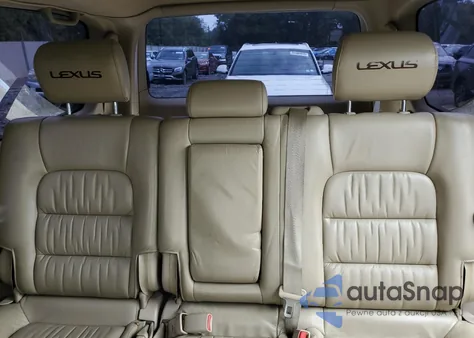 1999 Lexus Lx 470 из США, поврежденный, VIN JT6HT00W8X0049799